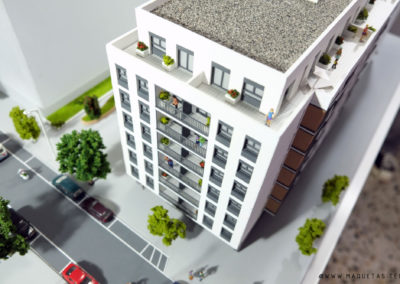 maqueta residencial