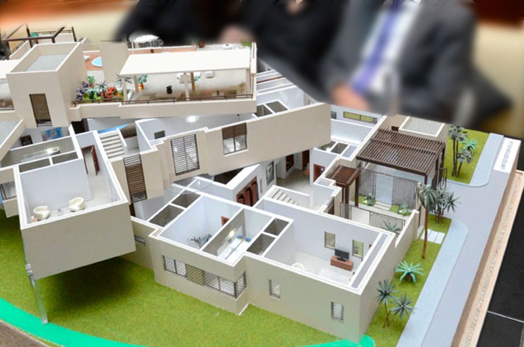 Cómo son las maquetas de casas por dentro